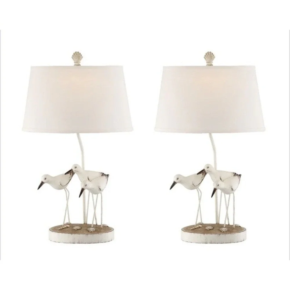 (30)Seahaven Trio Shore Birds Table Lamp 31